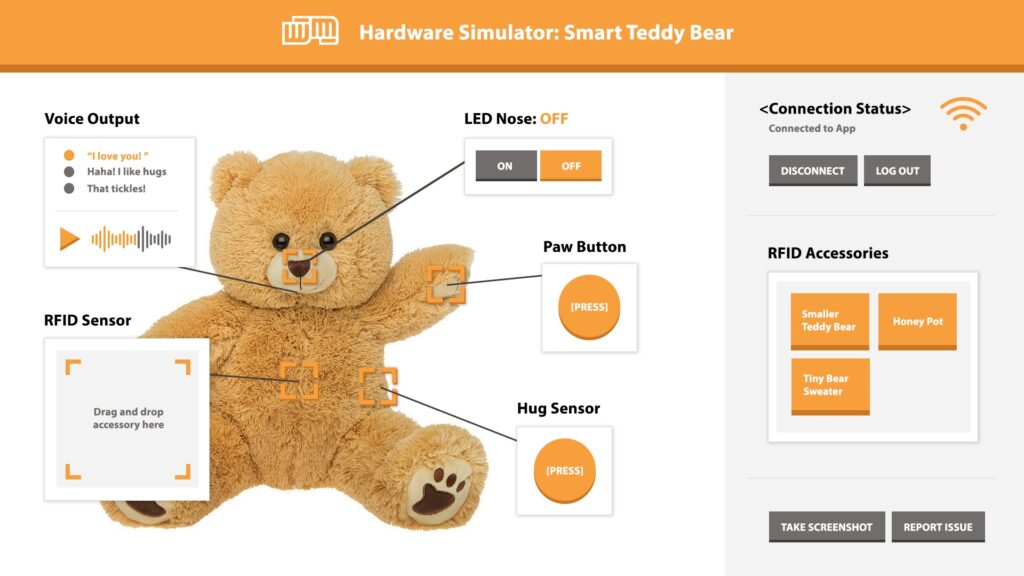 Cloud-based IoT Smart Toy Simulator can emulate virtually any IoT device.