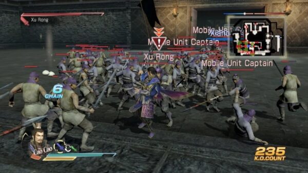 Dynasty Warriors patented gameplay