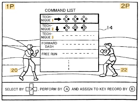 Tekken Game Patent - Game Design ideas