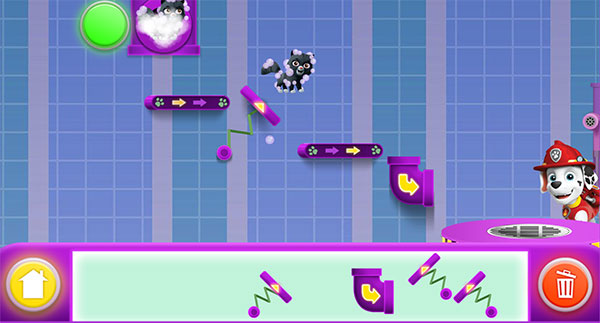 A screenshot of a STEM learning game for preschoolers