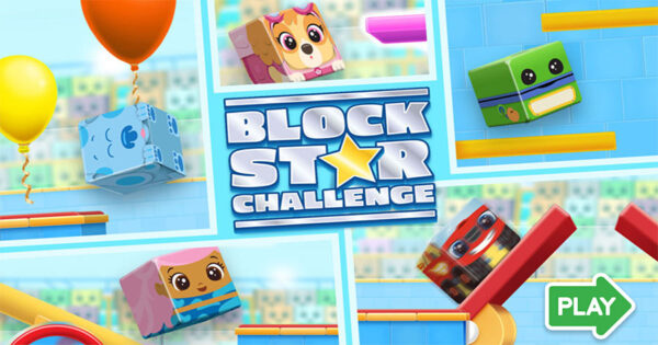 Noggin Block Star Challenge Education game developed by Workinman Interactive