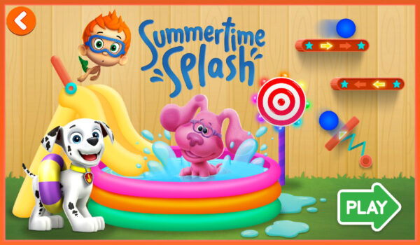 Noggin Summertime Splash - a STEM engineering game for kids