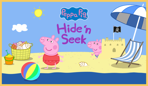 Cover image for Peppa Pig Hide 'n Seek Educational Game Developed by Workinman Interactive.